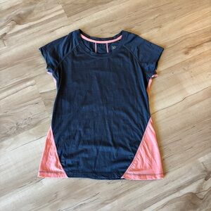 Ibex Weightless Wool Blue Pink Tee